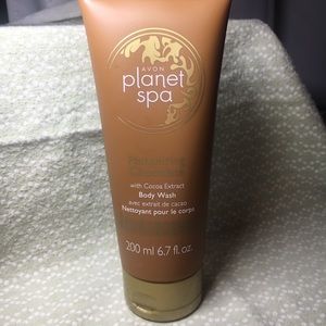 Avon planet spa chocolate body wash